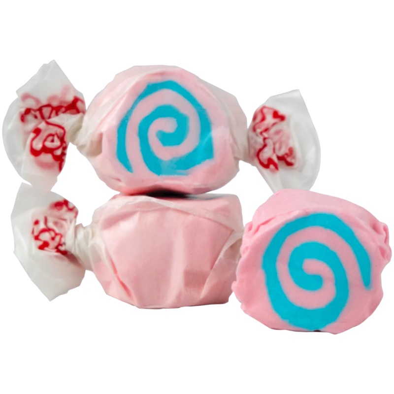 Cotton Candy Salt Water Taffy|125g (0.28lb)|250g (0.55lb)|500g (1.1lb)|1kg (2.2lb)|P|B|62.5g (0.14lb)