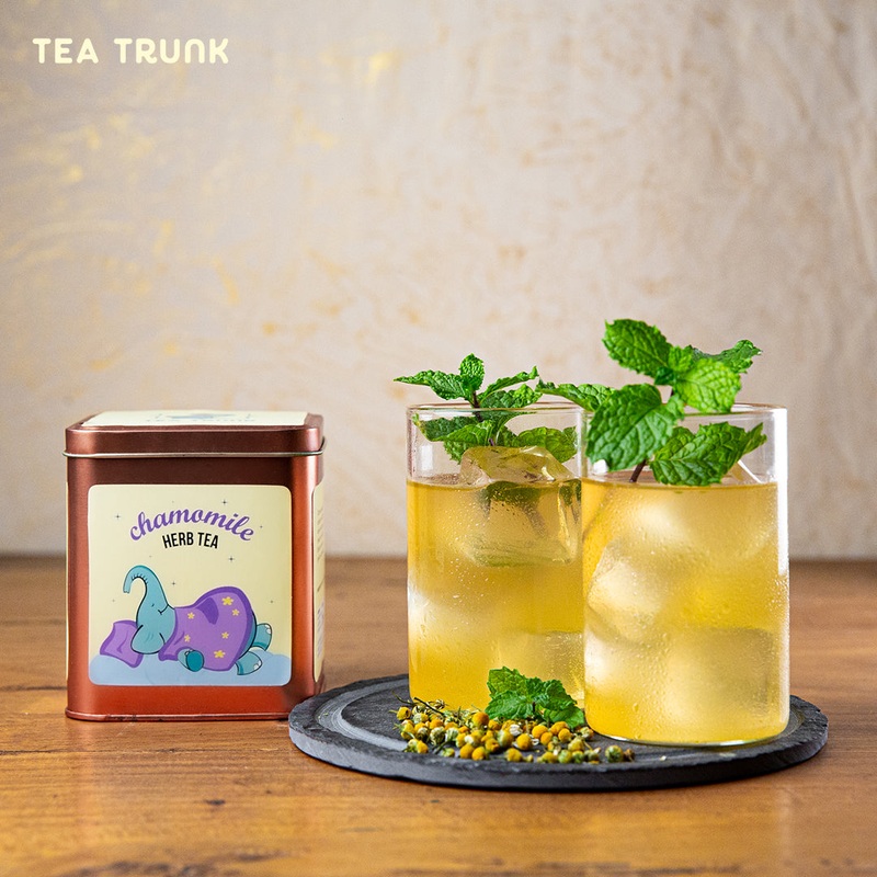 Chamomile Iced Tea|100 GMS|50 GMS|150 GMS|Tin Box|Refill Pack