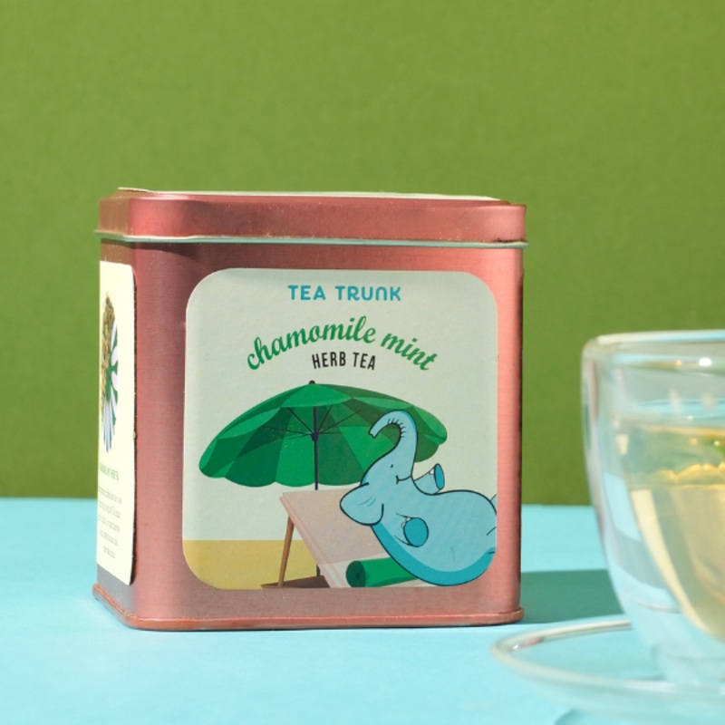 Chamomile Mint|100 GMS|50 GMS|150 GMS|Tin Box|Refill Pack