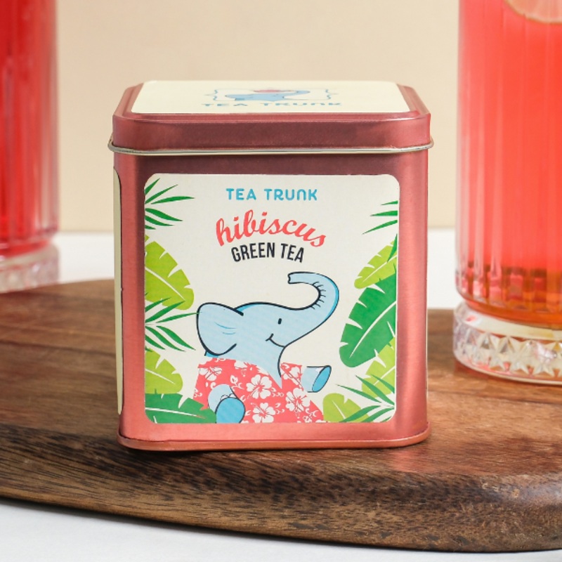 Hibiscus Green Tea – Loose Tea