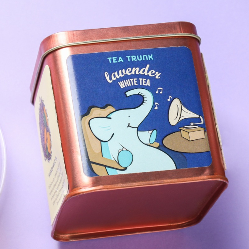 Lavender White Tea|100 GMS|50 GMS|150 GMS|Tin Box|Refill Pack