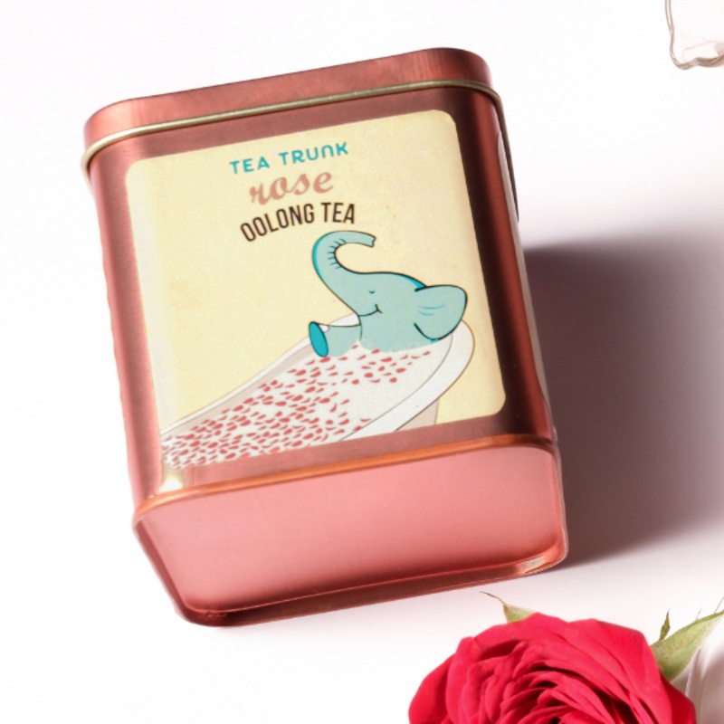 Rose Oolong Tea – Loose Tea|200 GMS|100 GMS|300 GMS|Tin Box|Refill Pack