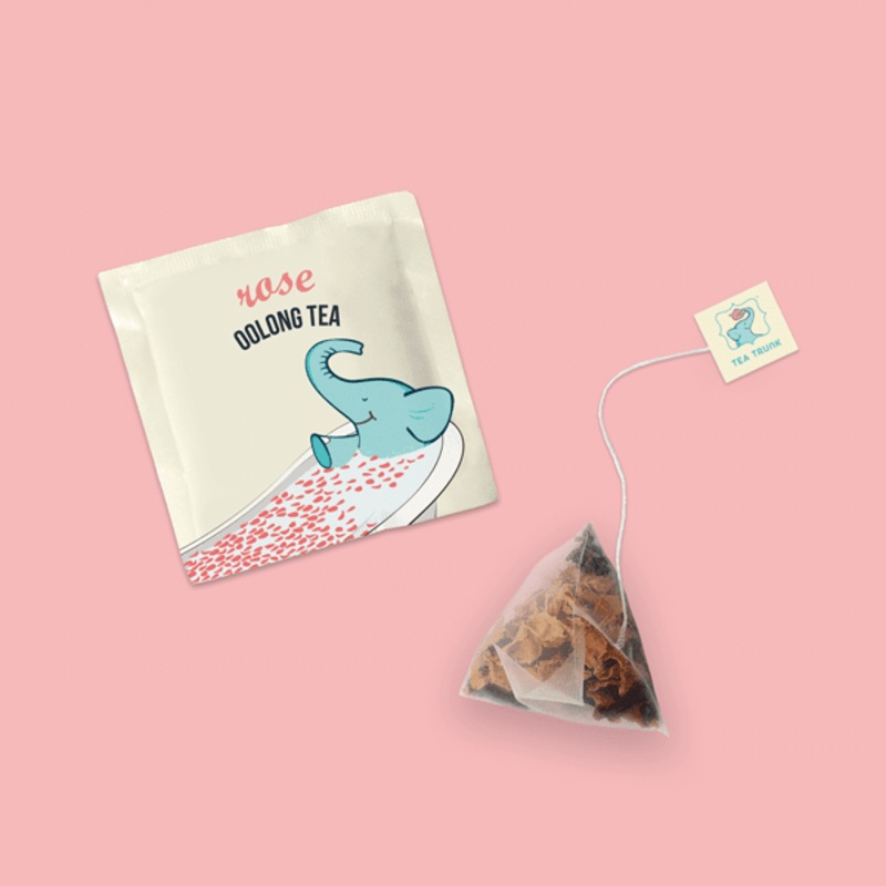Rose Oolong Tea – Tea Bags|30 Tea Bags|15 Tea Bags|45 Tea Bags|Tin Box|Refill Pack