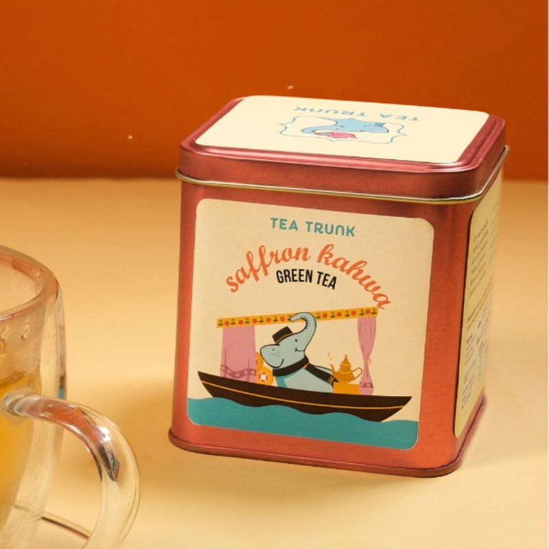 Saffron Kahwa Green Tea – Loose Tea