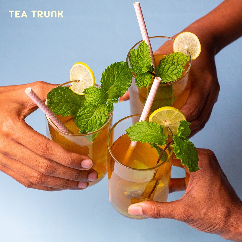 Spearmint Iced Green Tea|200 GMS LOOSE LEAF|100 GMS LOOSE LEAF|300 GMS LOOSE LEAF|Tin Box|Refill Pack