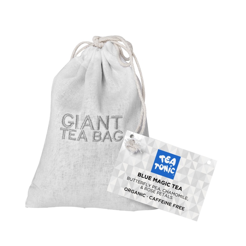 Blue Magic Tea – Giant Iced Teabag