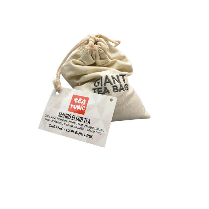 Mango Elixir Tea – Giant Iced Teabag