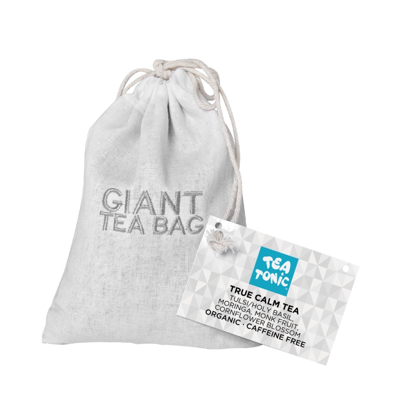 True Calm Tea – Giant Iced Tea Bag