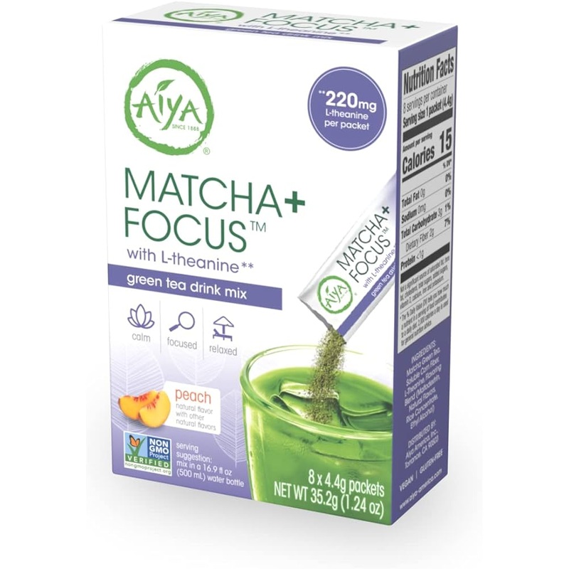 Matcha + Focus|8 x 4.4g Packets
