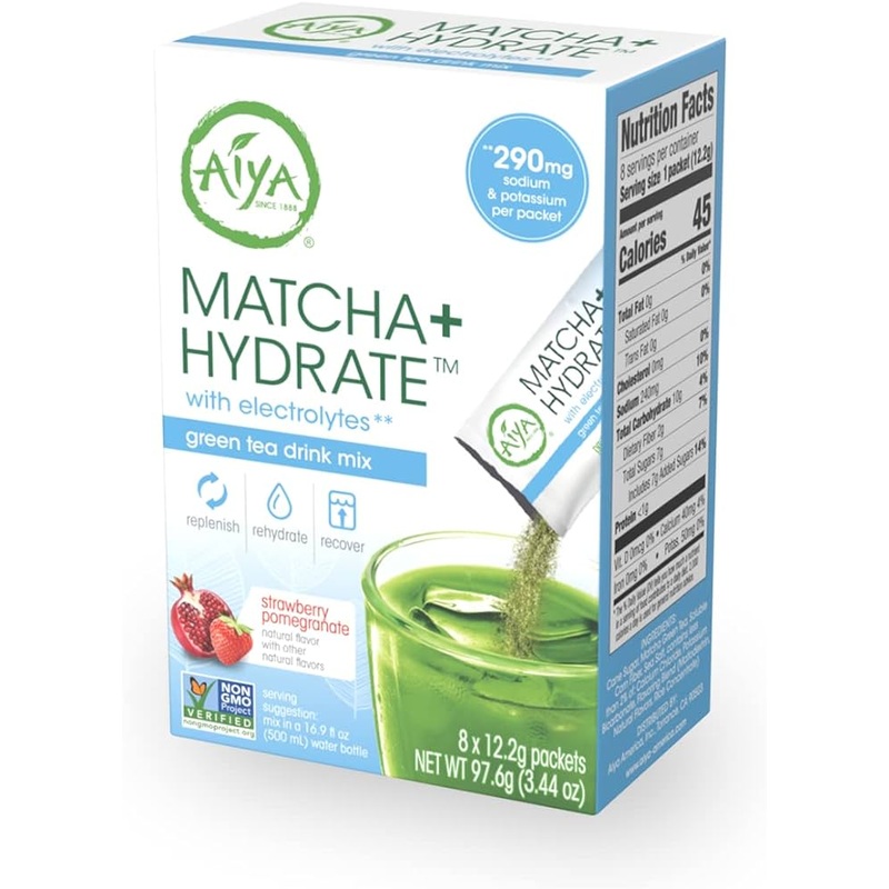 Matcha + Hydrate|8 x 12.2 Gram Packets