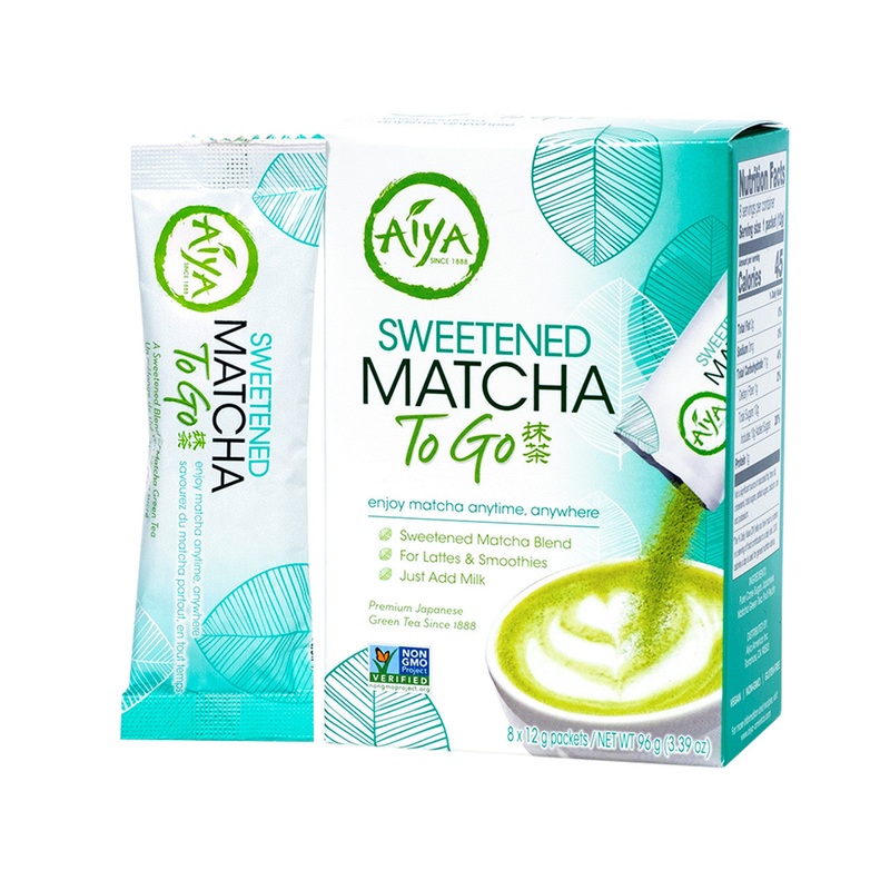 Stevia Sweetened Matcha to Go|8 x 4.4g Packets