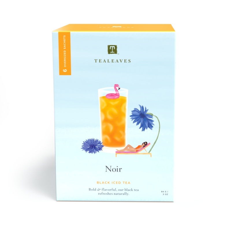 Noir|6 Oversized Sachets