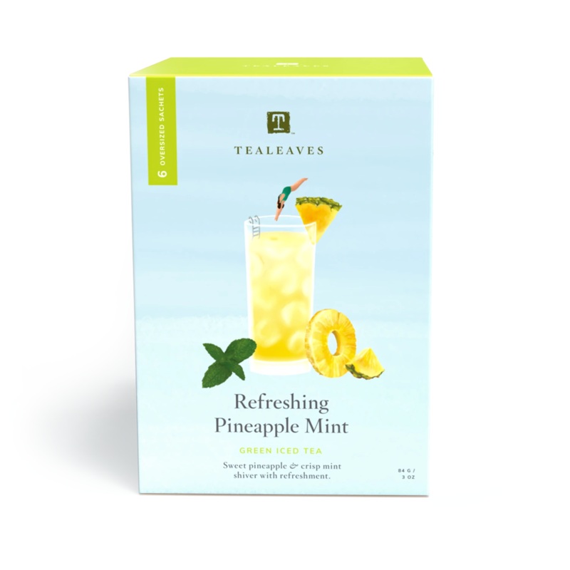 Refreshing Pineapple Mint|6 Oversized Sachets
