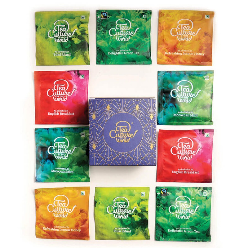 Assorted Tea Box  10 Tea Bags (Purple Edition)