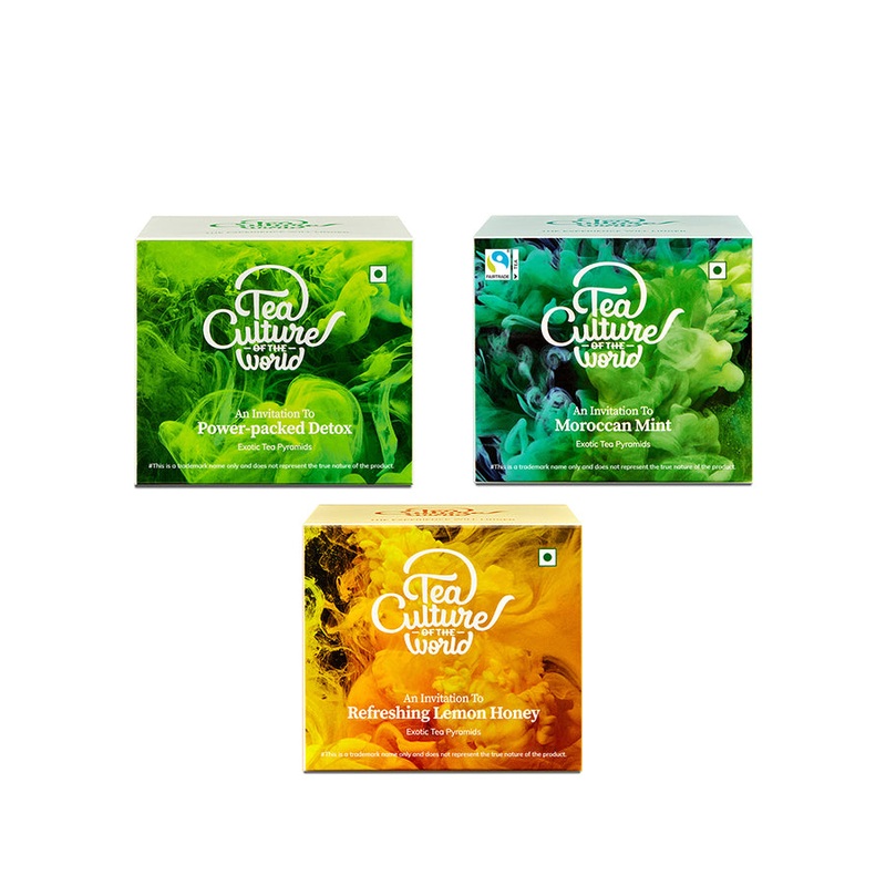 Bestseller Combo – Power-Packed Detox, Moroccan Mint, Refreshing Lemon Honey