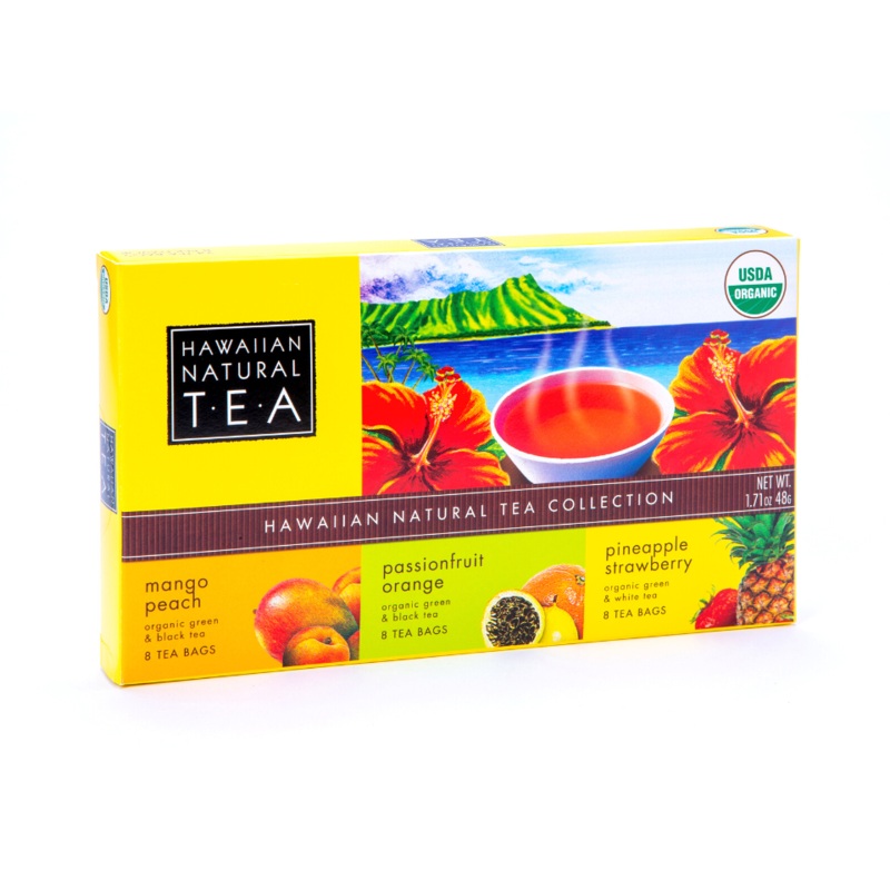 Organic Tropical Tea Gift Set|24 count|3 pack bundle
