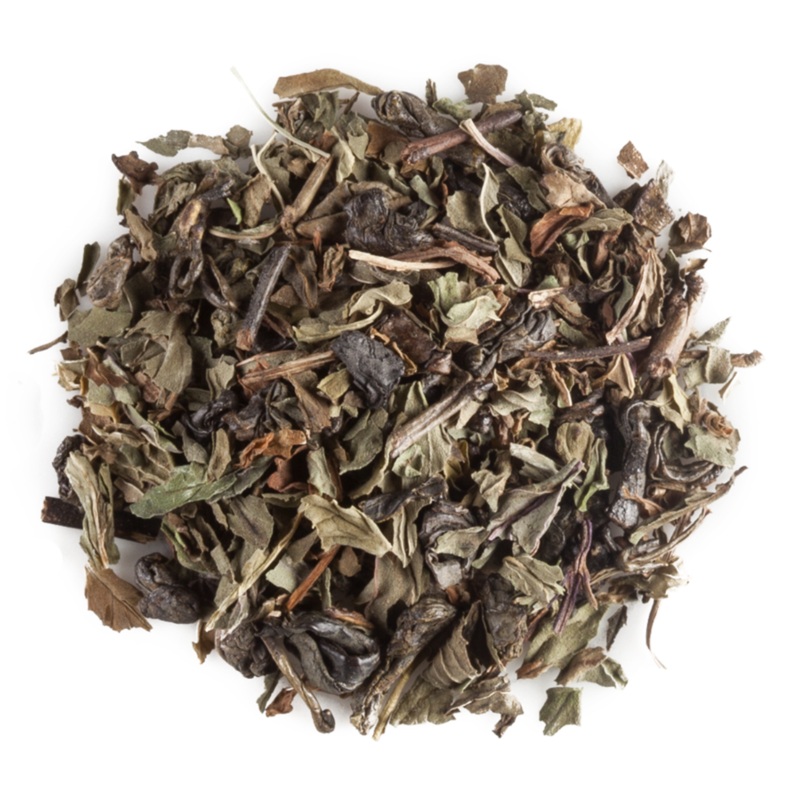 Bright Mint Organic Green Tea|Sample|Standard Box|Large Bag|Iced Tea Filter Bag