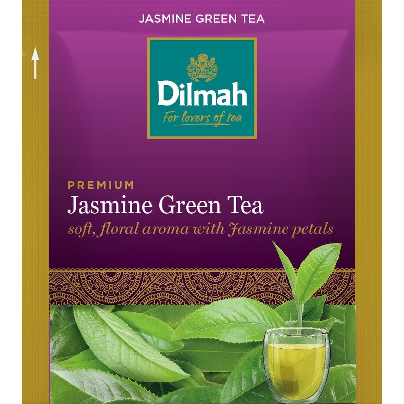 Dilmah Jasmine Green Tea – 500 Individually Wrapped Tea Bags