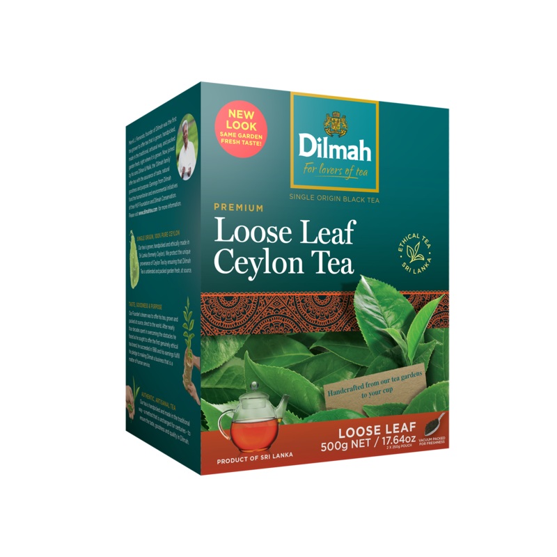 Dilmah Premium Loose Leaf Ceylon Tea – 500g Leaf Tea