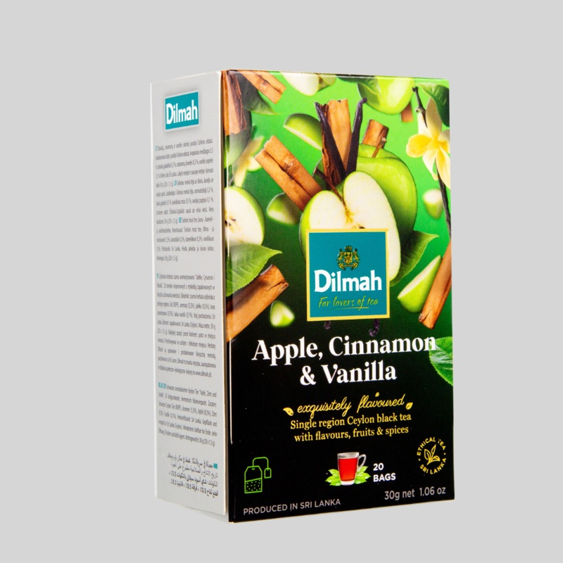 EFT Apple, Cinnamon & Vanilla Ceylon Black Tea  – 20 Tea Bags