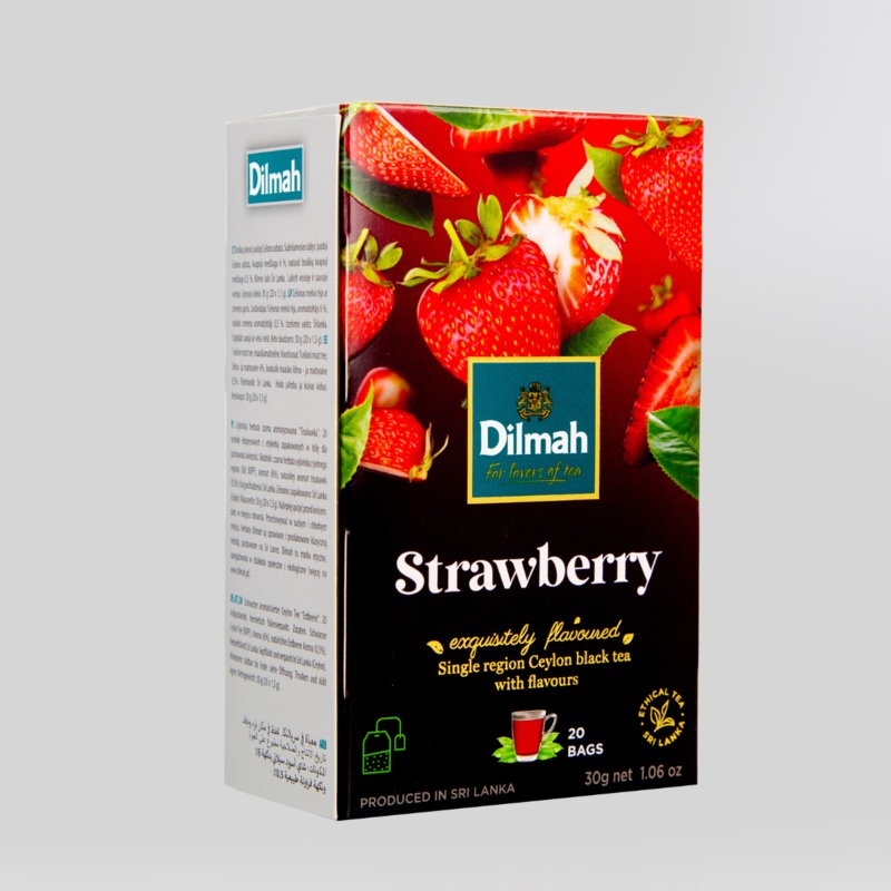 EFT Strawberry Ceylon Black Tea – 20 Tea Bags