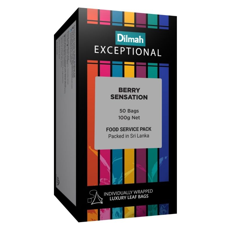 Exceptional Berry Sensation – 50 Leaf Tea Bags (Individually Wrapped)