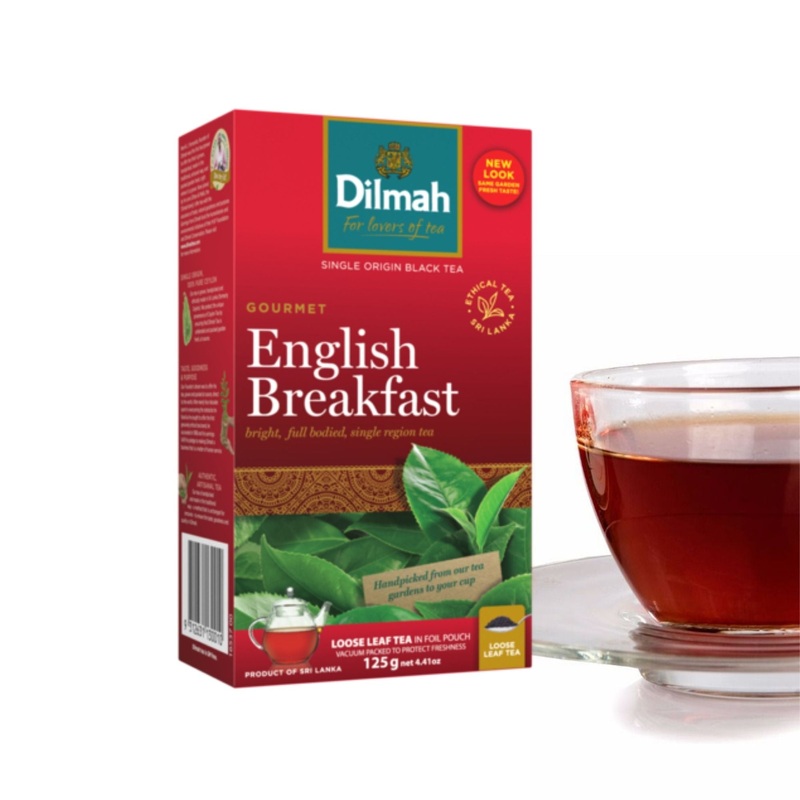 GOURMET ENGLISH BREAKFAST – 125G LEAF TEA