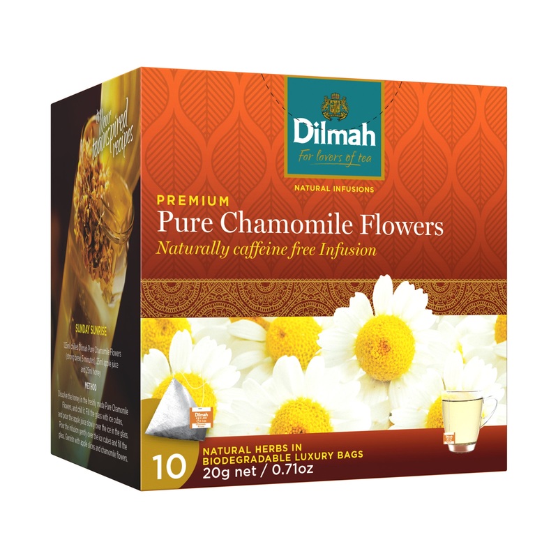 Inspiration Chamomile – 10 Luxury Leaf Tea Bags