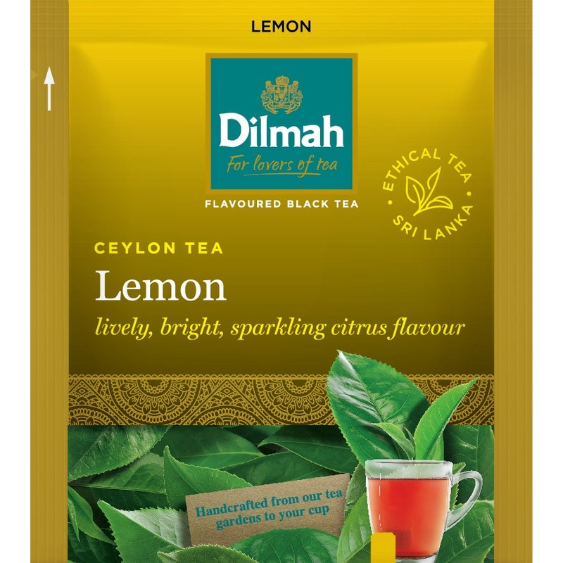 Lemon Flavoured Tea Bags – 500 Individually Wrapped Tea Bags