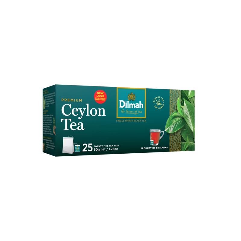 PREMIUM CEYLON BLACK TEA – 25 TEA BAGS