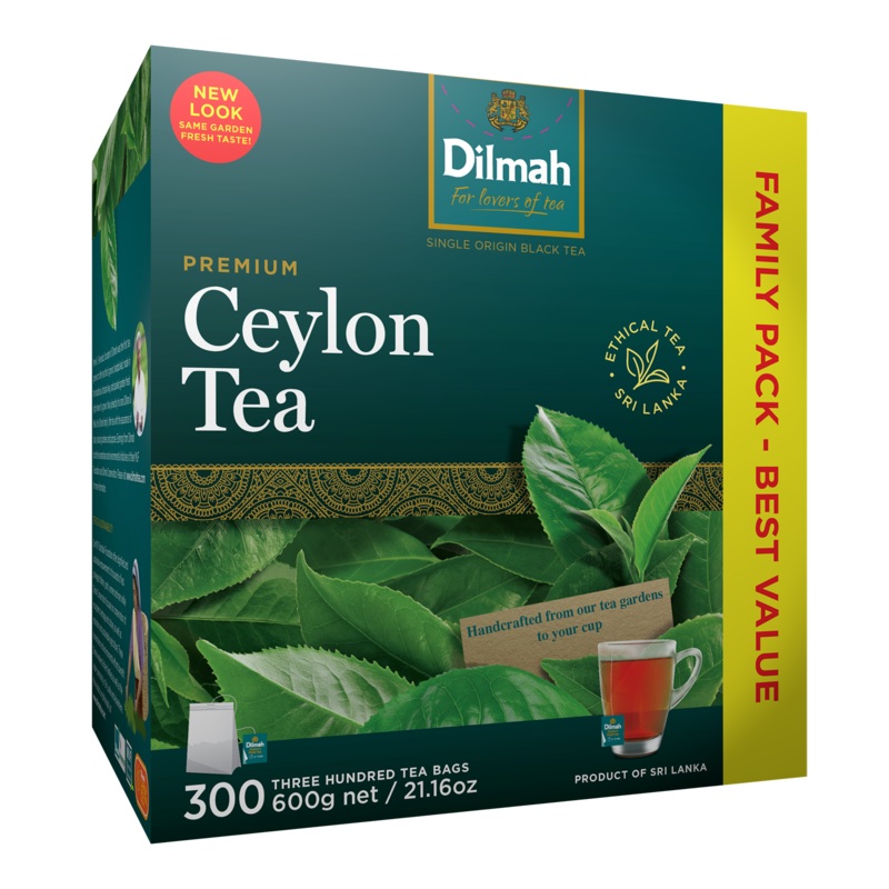 PREMIUM CEYLON BLACK TEA – 300 TEA BAGS