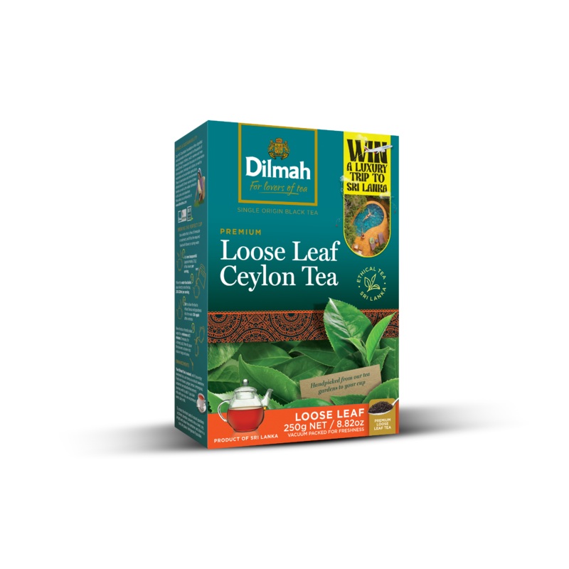 PREMIUM CEYLON LOOSE LEAF TEA – 250G LEAF TEA