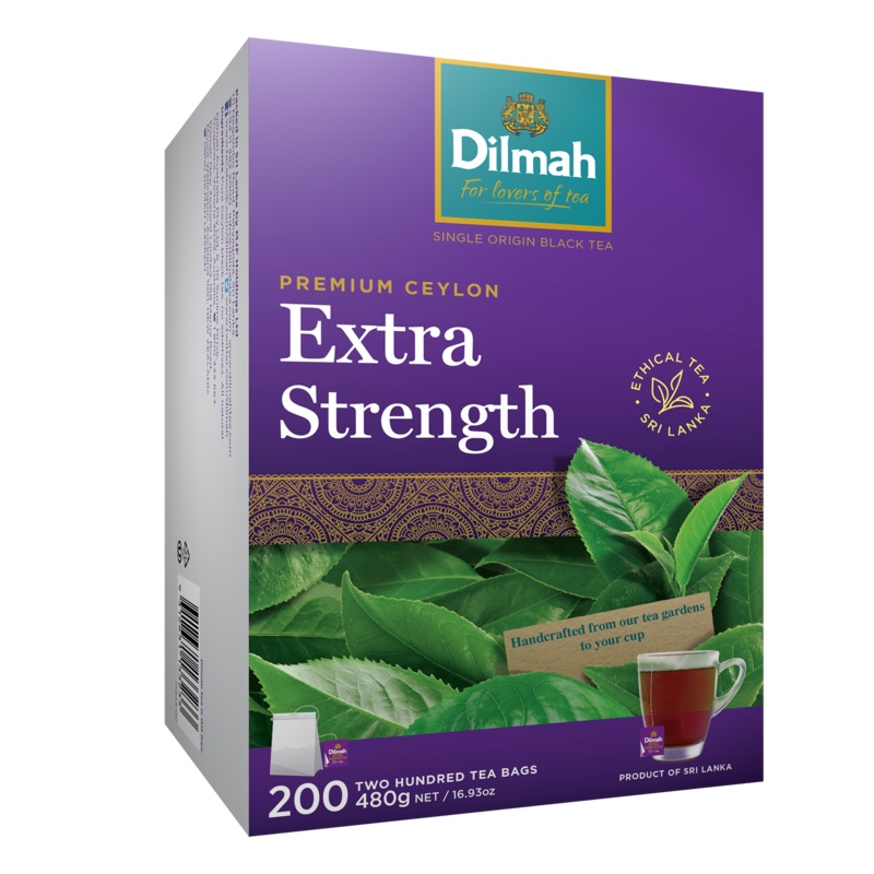 Premium Extra Strength Black Tea – 200 Tea Bags