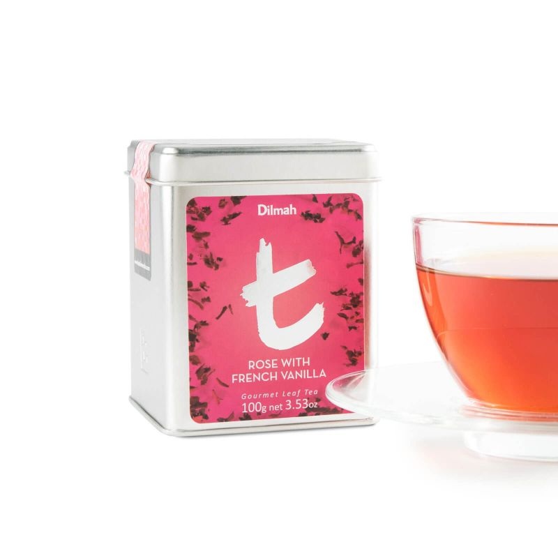 t-Series Rose with French Vanilla – 100G LEAF TEA