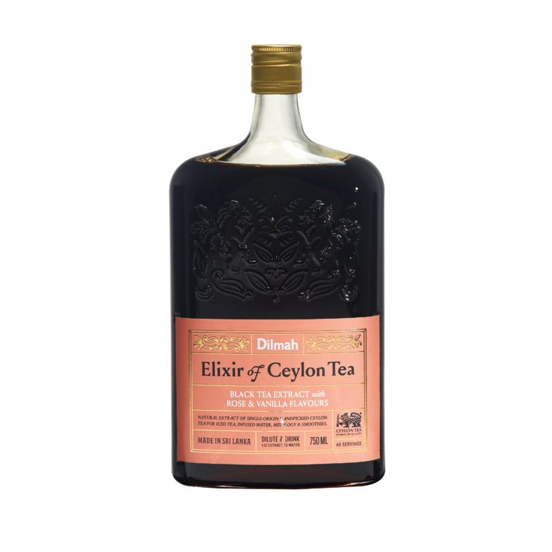Elixir Black Tea with Rose with Vanilla  750 ML