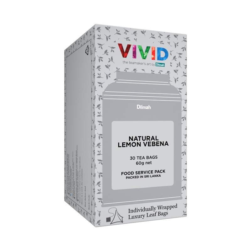 Vivid Lemon Verbena – 30 Leaf Tea Bags (Individually Wrapped)