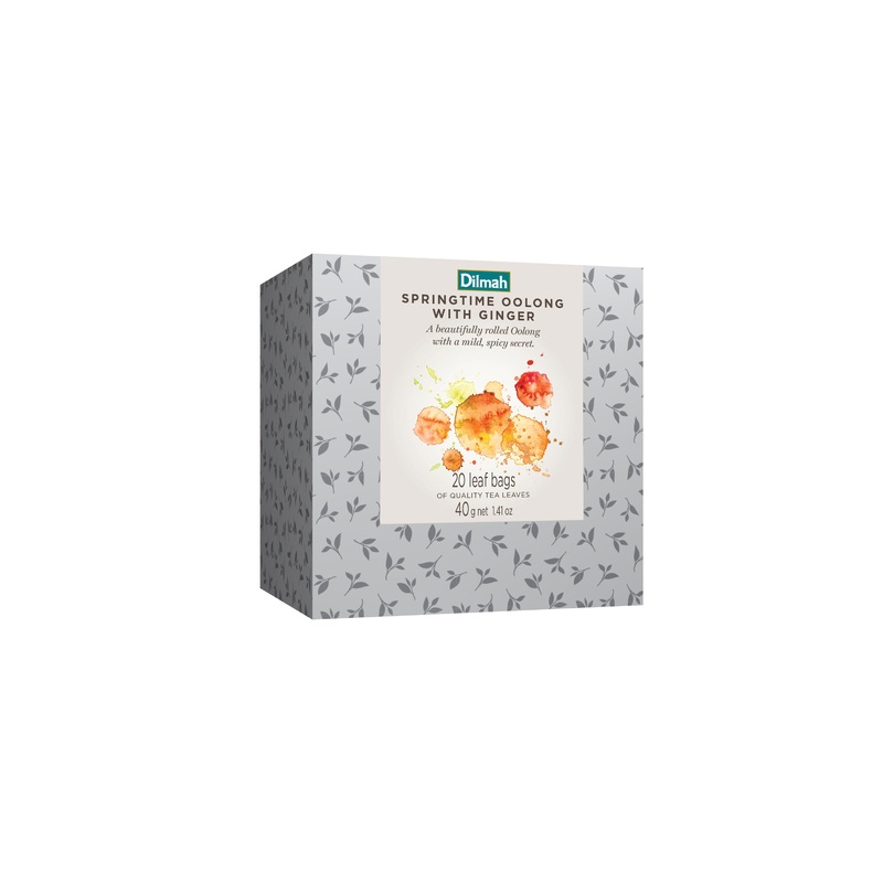 Vivid Springtime Oolong with Ginger Refill Box – 20 Tea Bags