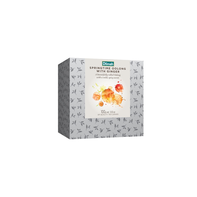 Vivid Springtime Oolong with Ginger Refill Box – 100g Loose Leaf