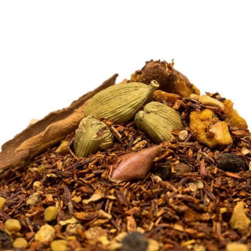 Turmeric Ginger Rooibos|2 oz (56g)|4 oz (113g)|8 oz (226g) – 10% off|16 oz (453g) – 20% off