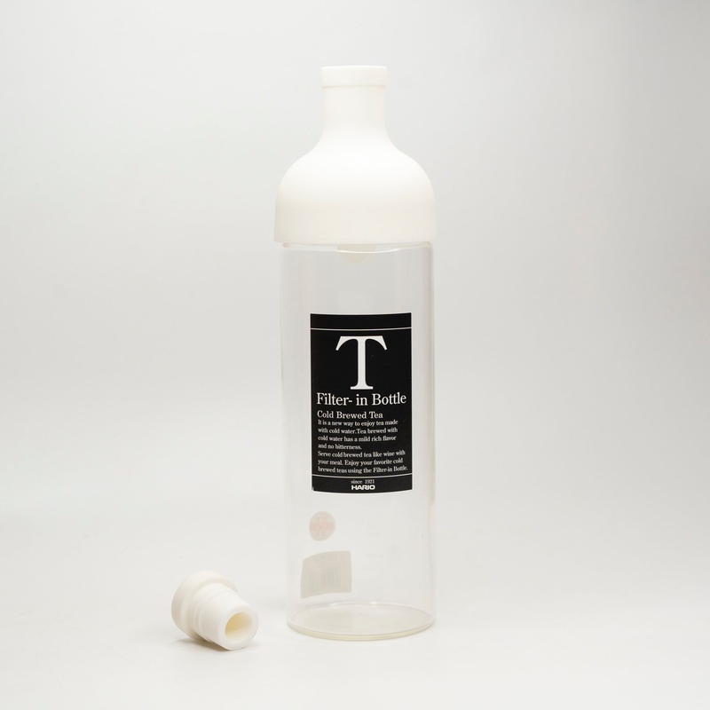 Cold brew tea bottle, 750ml|Cranberry|White