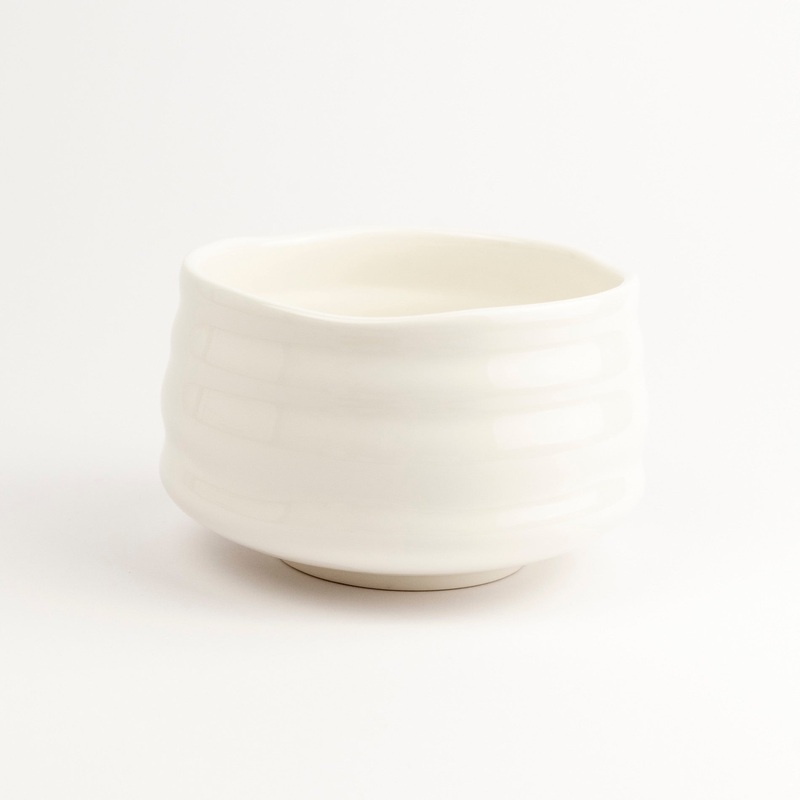 White Porcelain Chawan