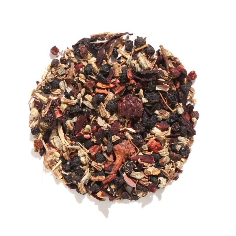 Strawberry Immunity Herbal Tea (Berries – Echinacea)