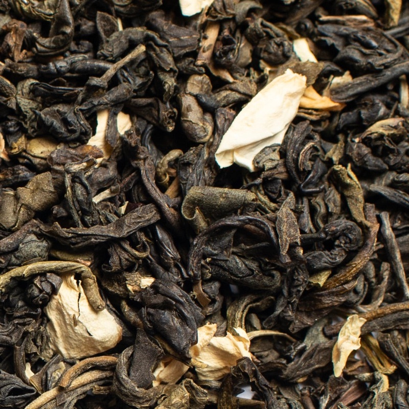 Flowering Jasmine|Bagged – 5 Tea Bag Pouch|Bagged – 20 Tea Bag Jar|Bagged – 30 Tea Bag Pouch|Bagged – 60 Tea Bag Pouch|Loose – 12 Serving Pouch (25g)|Loose – 15-20 Serving Jar (60g)|Loose – 80 Serving Pouch (200g)|Loose – 200 Servings (450g)