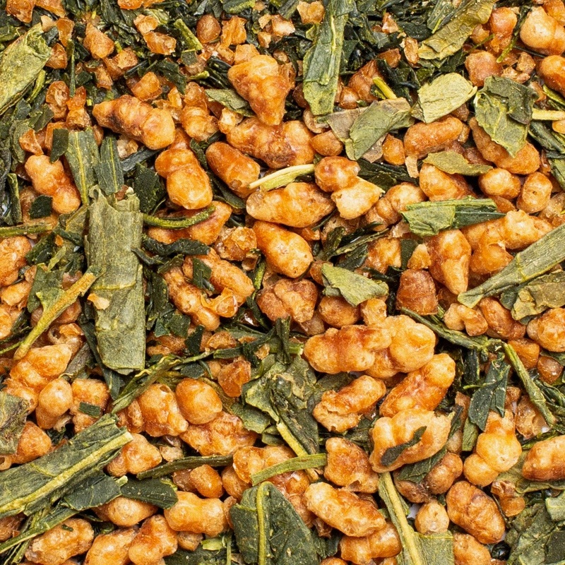 Organic Genmaicha – Wholesale|Bagged – 20 Tea Bag Jar (WS)|Bagged – 30 Tea Bag Pouch (WS)|Bagged – 60 Tea Bag Pouch (WS)|Loose – 80 Serving Pouch (200g) (WS)|Loose – 200 Serving Pouch (400g) (WS)|Loose – 12 Serving Pouch – Case of 8
