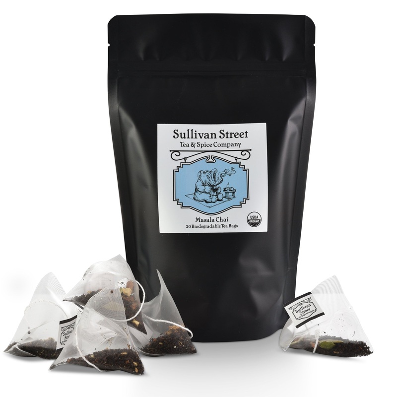 Masala Chai Tea Bags|20 Count Package|100 Count Bulk Package