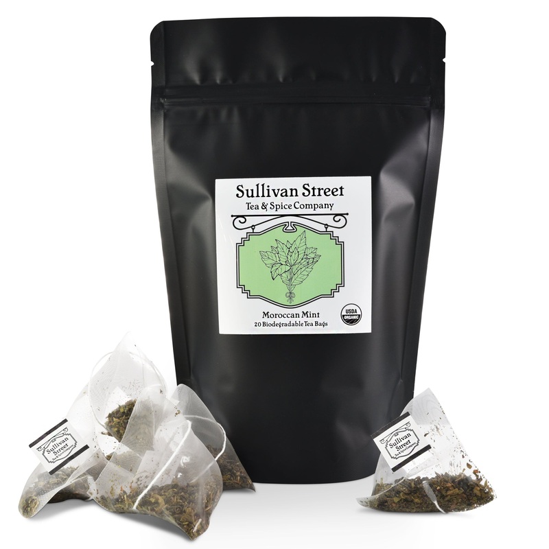 Moroccan Mint Tea Bags|20 Count Package|100 Count Bulk Package