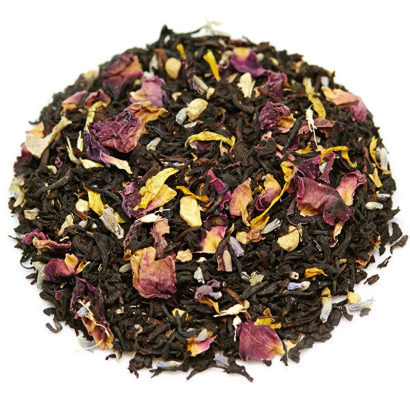 Winter Rose Black Tea |2 Ounce Bag – Makes over 15 cups!|4 Ounce Bag – Makes over 30 cups!|8 Ounce Bag – Makes over 60 cups!|1 Pound Bulk (16 Ounces) – Bulk savings!