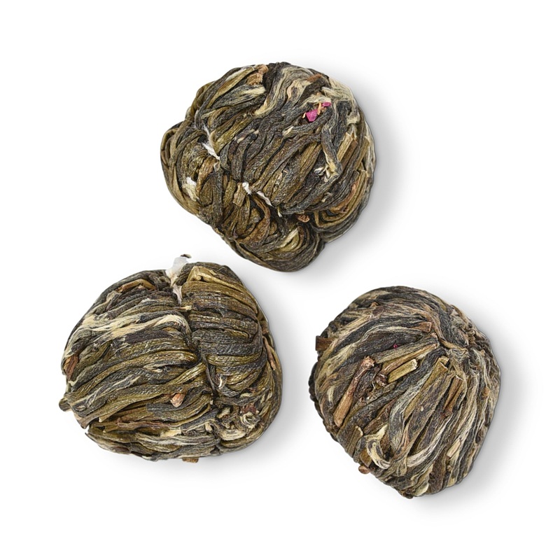 Flowering Tea – Water Jasmine|Package of 2 Flowering Tea Balls|Package of 4 Flowering Tea Balls|Package of 10 Flowering Tea Balls