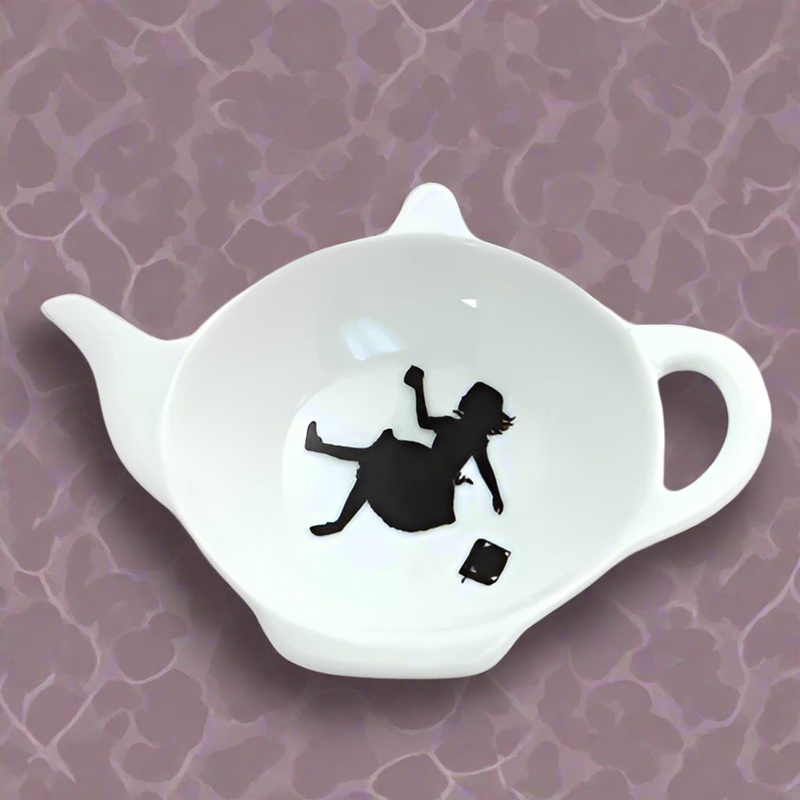 Alice in Wonderland Teabag Holder