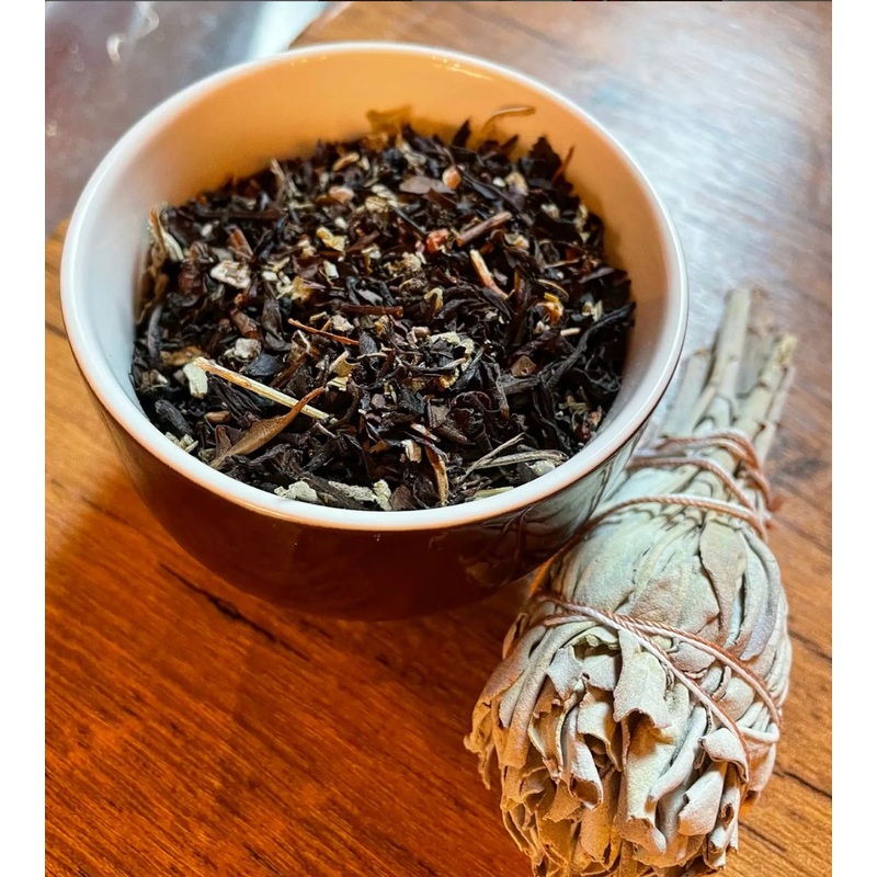 Blackberry Sage Oolong Tea|2 Ounce Bag – Makes over 15 cups!|4 Ounce Bag – Makes over 30 cups!|8 Ounce Bag – Makes over 60 cups!|1 Pound Bulk (16 ounces) – Bulk savings!